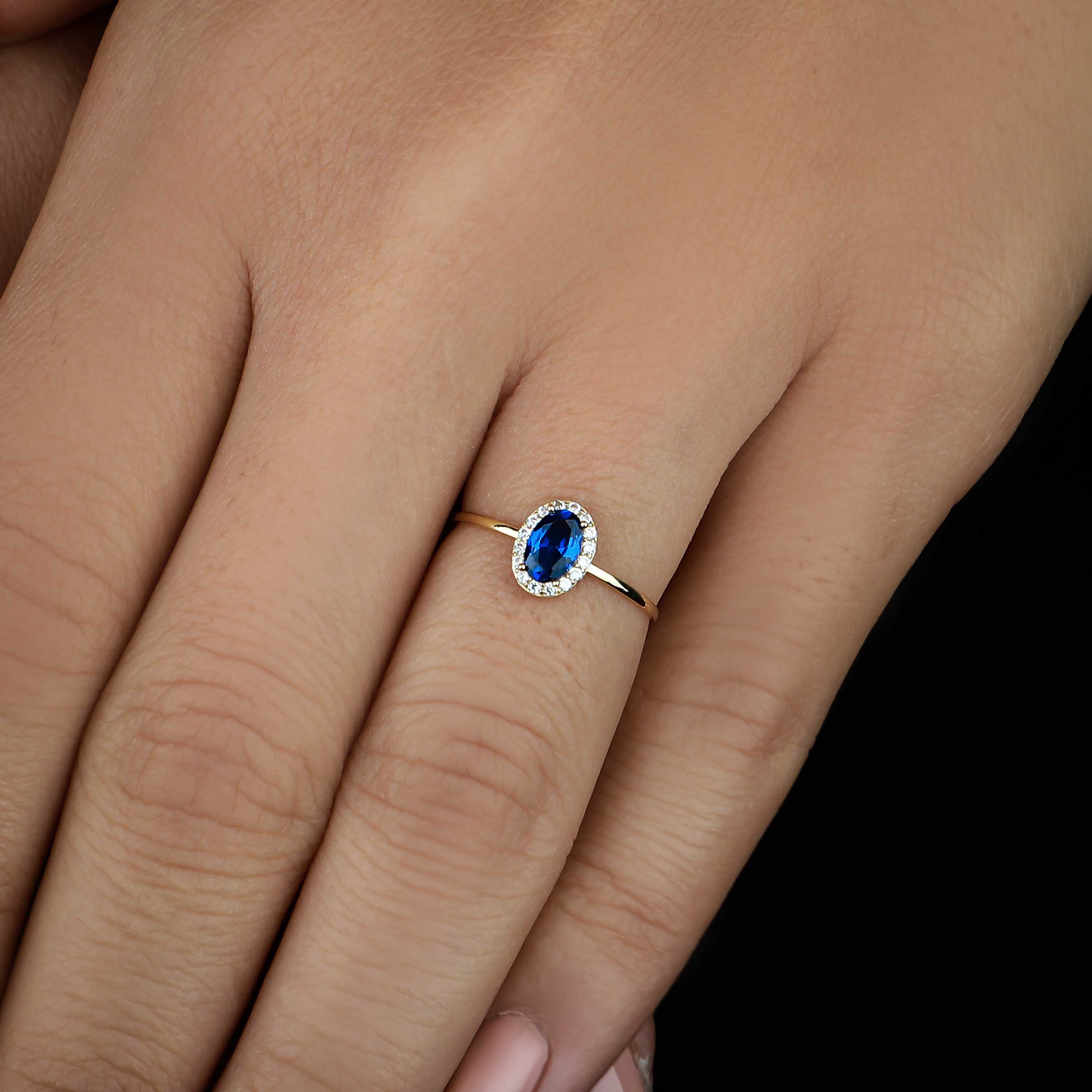 18 karat gold ring, Turkish made - (H-1210)